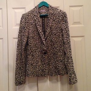 Black and Tan cheetah print blazer