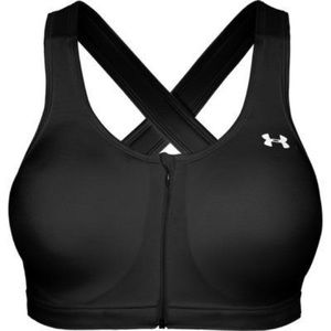 Zippered Under armour sports bra