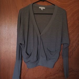 Grey cardigan