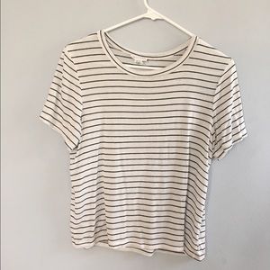 Black and white top from Tillys