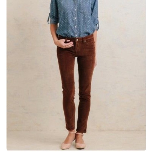 i jeans by Buffalo Pants - Camel Corduroy Skinny Ankle Grazers