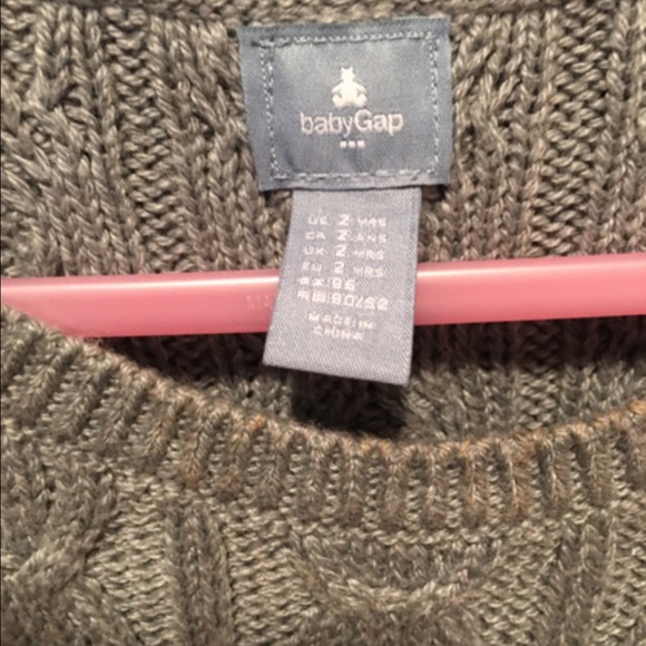 Gap cable knit sweater dress size 2 - Picture 2 of 3