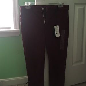 Maroon American Eagle extreme leggings