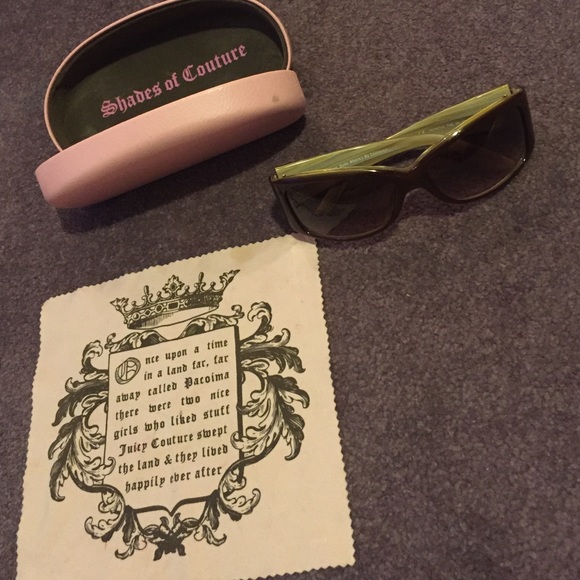 Juicy couture vintage sunglasses