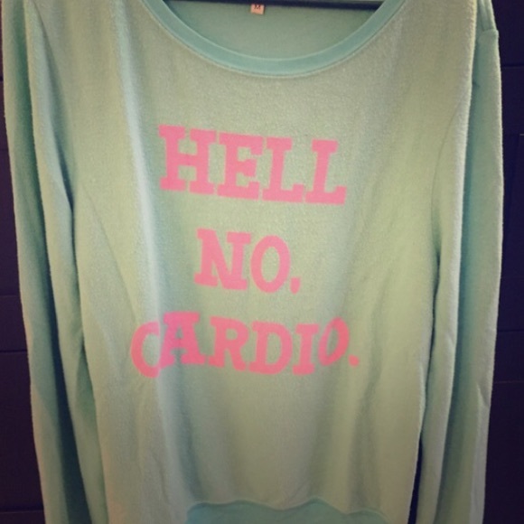 hell no cardio pull over