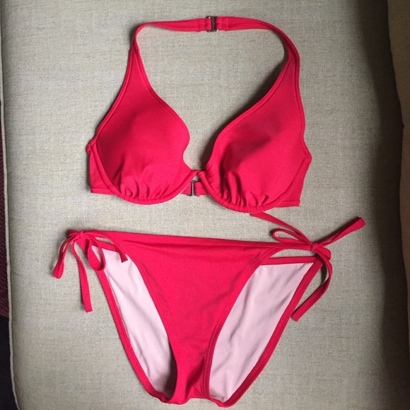 Victoria's Secret red bikini swimsuit