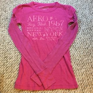 Girls Aeropostale Long Sleeve Tee