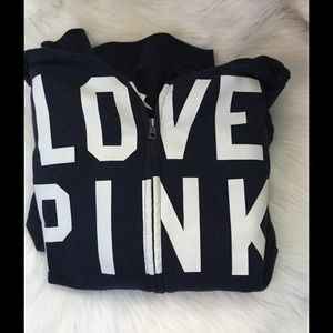 VS PINK Zip Sweater