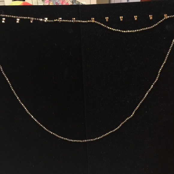 38" Spirited Brass & Pyrite Chain