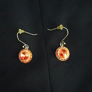 Orange Earrings