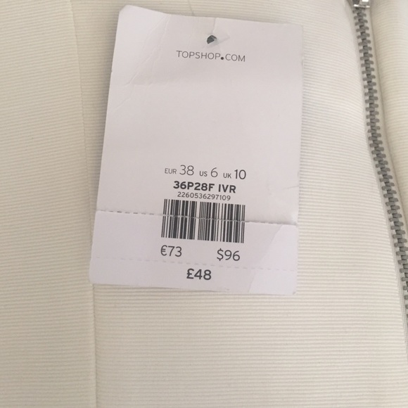 White topshop romper - Picture 3 of 4