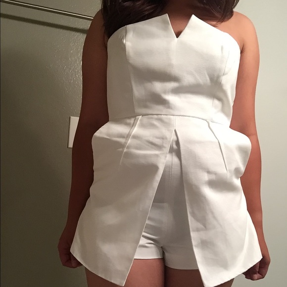 White topshop romper - Picture 4 of 4