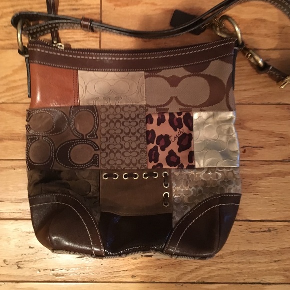 Coach leather patchwork - Picture 1 of 1