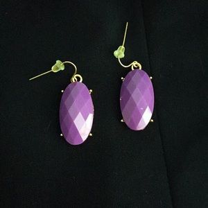 Purple Earrings