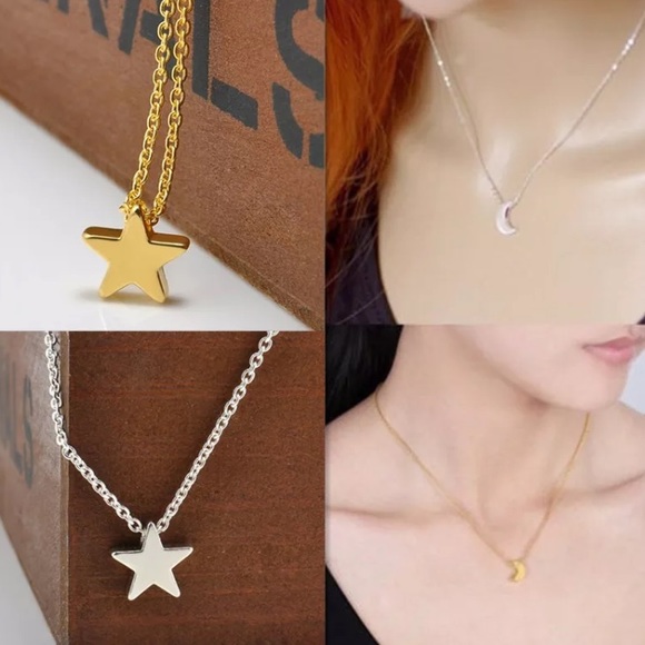 Gold Star Necklace - Picture 2 of 3