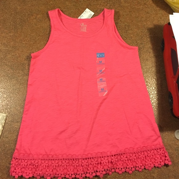 Children's Place pink tank top