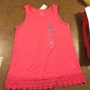 Children's Place pink tank top