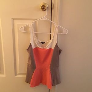 Peplum Express top!