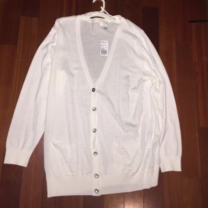 White Cardigan (3X)