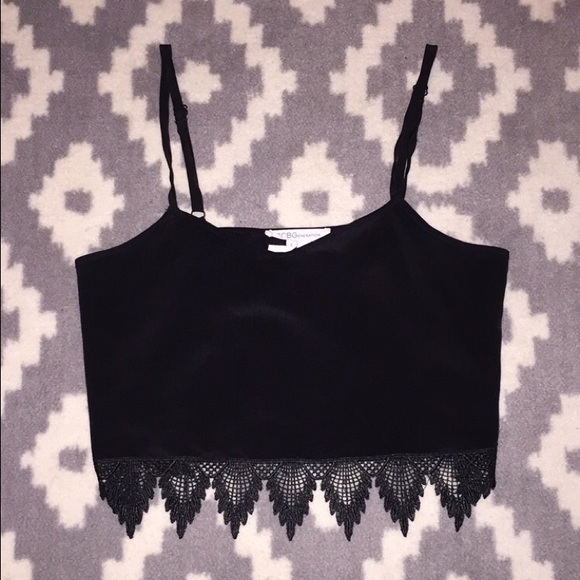 BCBGeneration Tops - BCBG Generation- Black crop tank!
