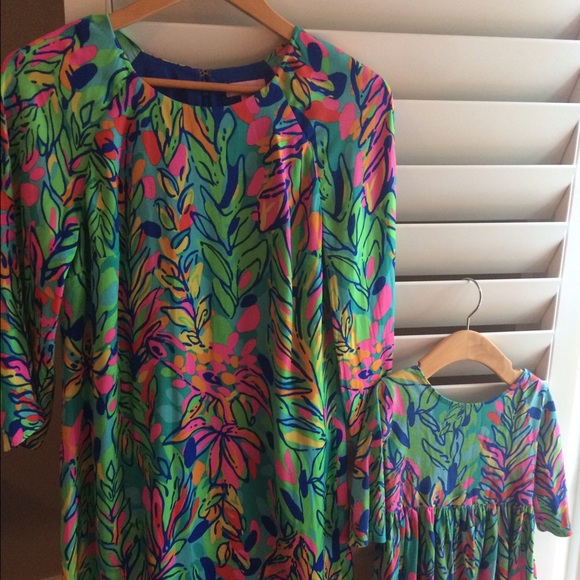 Matching Lilly dresses mini me! Size 6 and 2-3 XS