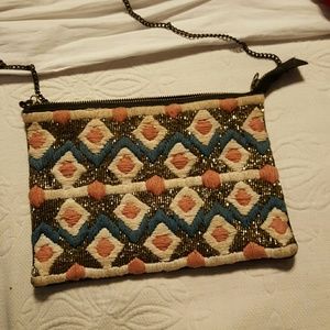 Pretty embellished satchel.