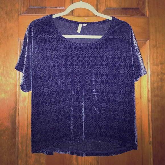 Embossed Velvet Shirt