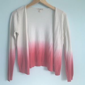 Pink and white girl's ombré sweater Nordstrom's