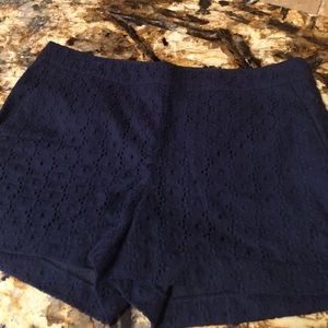 Navy shorts
