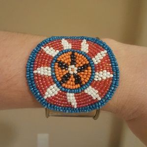 Beaded Cuff Bracelet