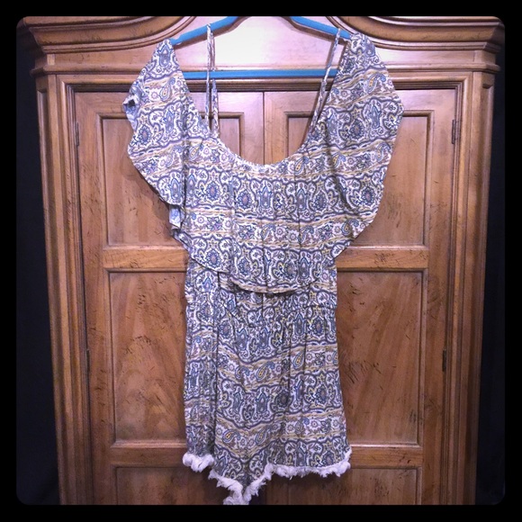 AEO Drop Shoulder Romper