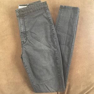 Uber High Rise Skinniest Jeans, black, 7