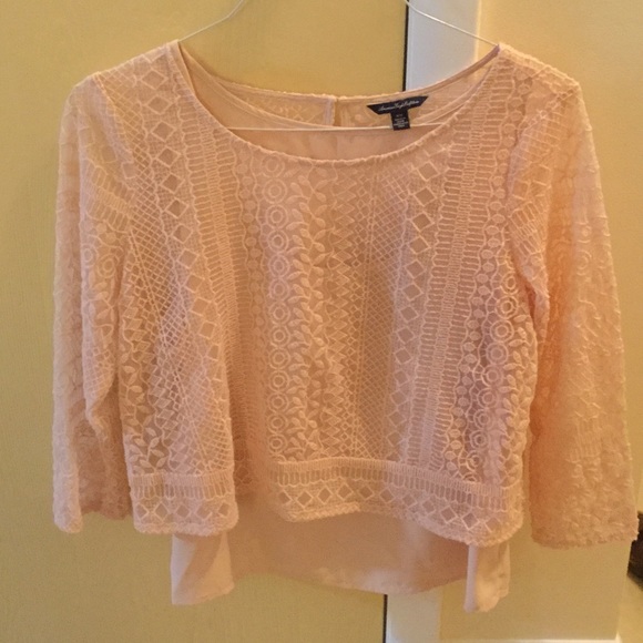 American Eagle 2 piece shirt