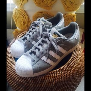 Adidas Superstar Grey & White