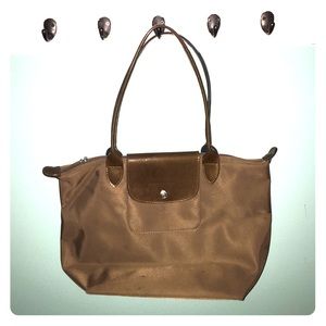 Brown Longchamp tote