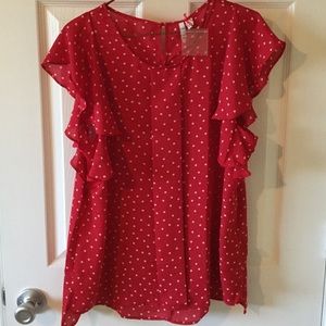 Elle Polka Dot Blouse