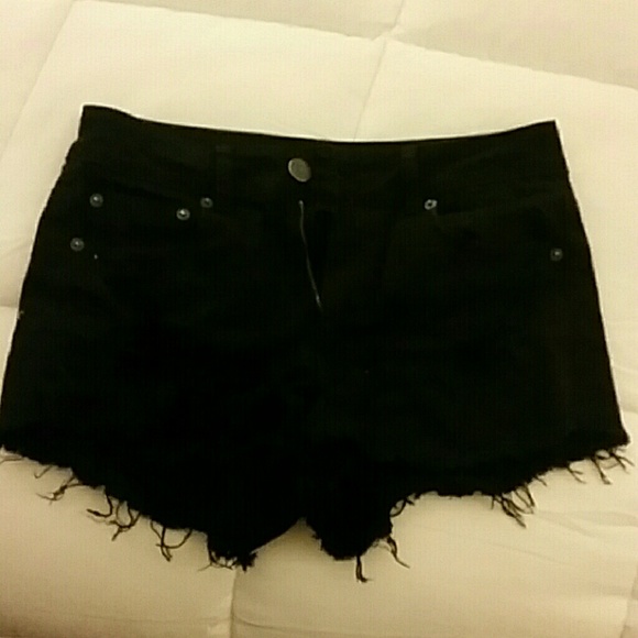 Black AE High Rise Shorts Size 6
