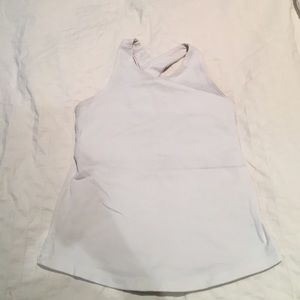 Lululemon White spandex Tank