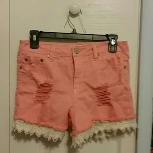 Pink shorts