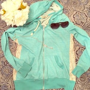 Teal Hoodie