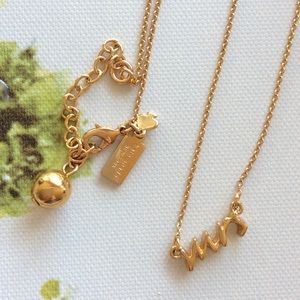 Kate Spade Mrs. Necklace