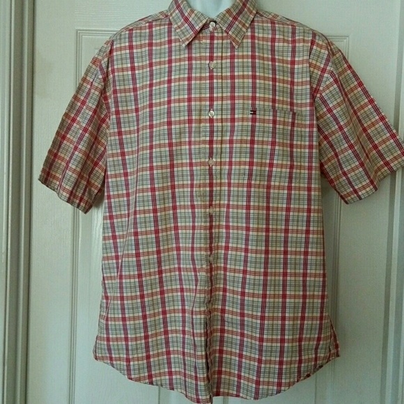 Tommy Hilfiger Other - Tommy Hilfiger Plaids/ Checker Short Sleeve Shirt