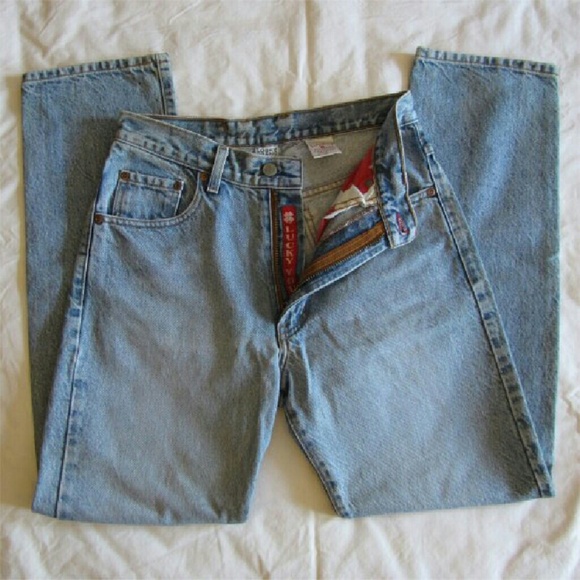 Vintage LUCKY BRAND Straight Leg Jeans 10/30