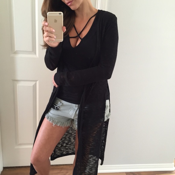 • Last • Black X Long Sleeve Top - Picture 4 of 4