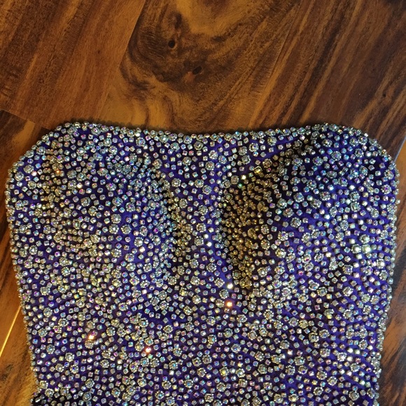 Jovani Regalia Cocktail Dress Swarovski Crystals - Picture 3 of 4