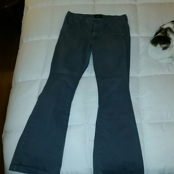 Grey AE Pants Boho Artist Size 6