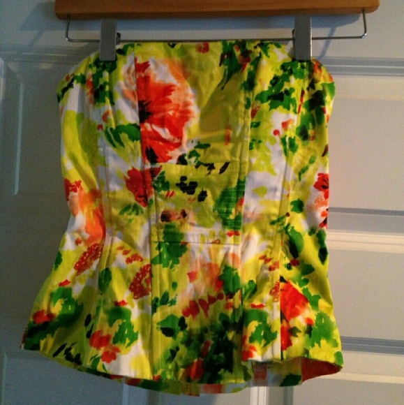 Floral Corset Top