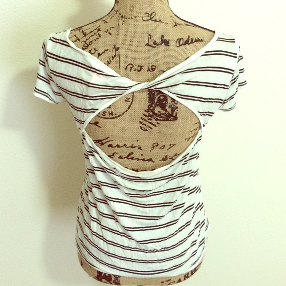 Open Back Tee