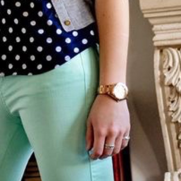 Love Culture Skinny Denim in Mint