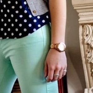 Love Culture Skinny Denim in Mint